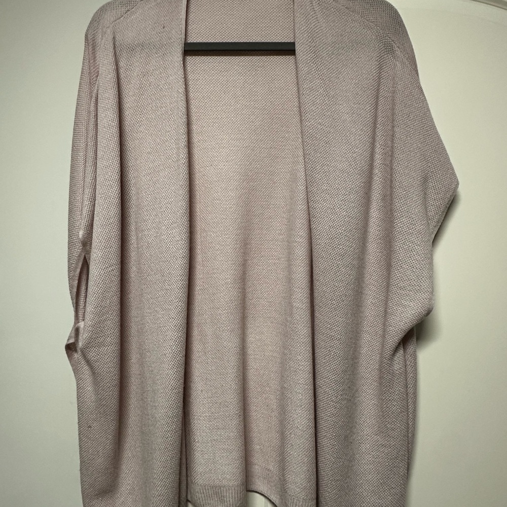 LOFT Women's Cardigan in Light Pink